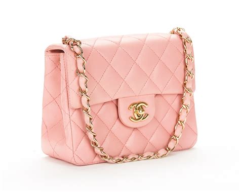 pink chanel bag vintage.